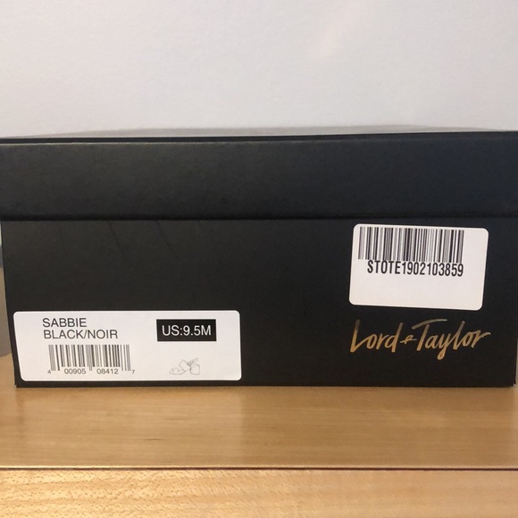 New in Box Lord & Taylor Sabbie Woven Block Heeled Sandals - Picture 8 of 8